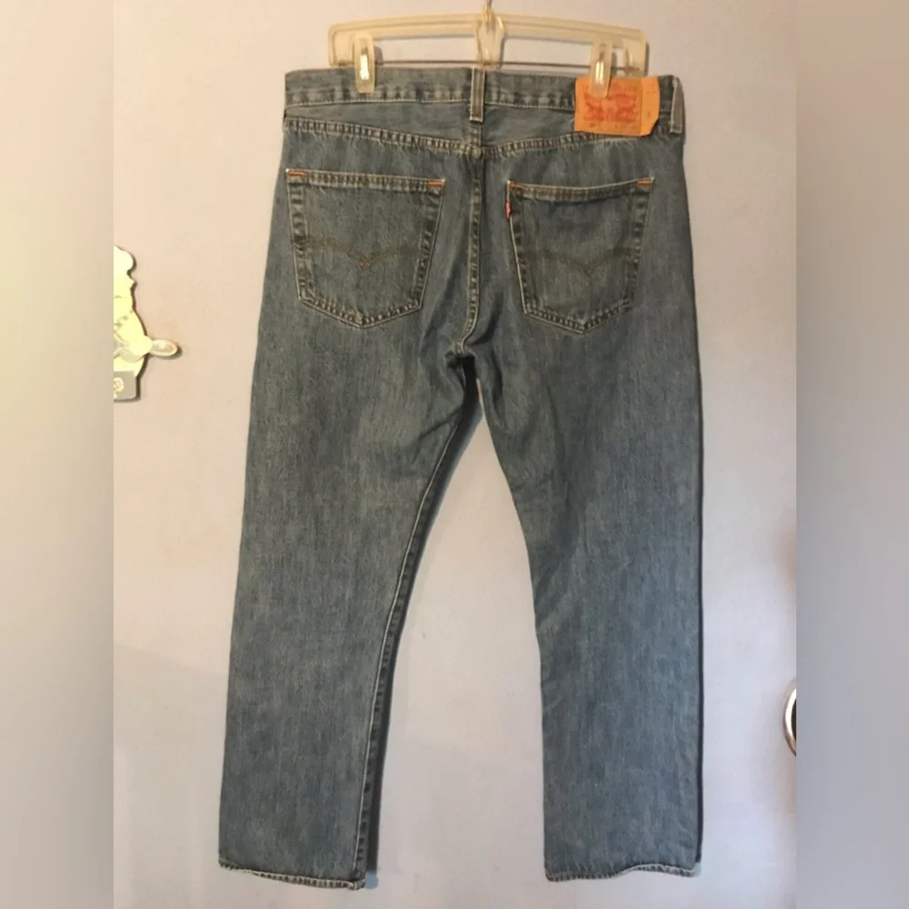 Vintage Levi's Men's Blue 501XX Series Straight Leg Denim Jeans Button Fly 36x32